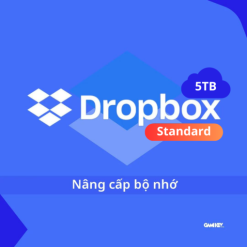 Nâng cấp bộ nhớ Dropbox Standard 5TB 12 tháng chính chủ